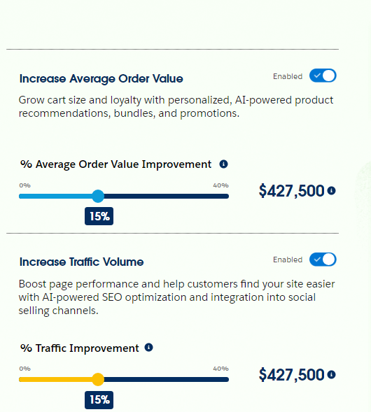 Explore the Ecommerce Impact Calculator.