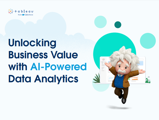 Bring your data to life with AI. Say hello to Tableau AI and Tableau Pulse.