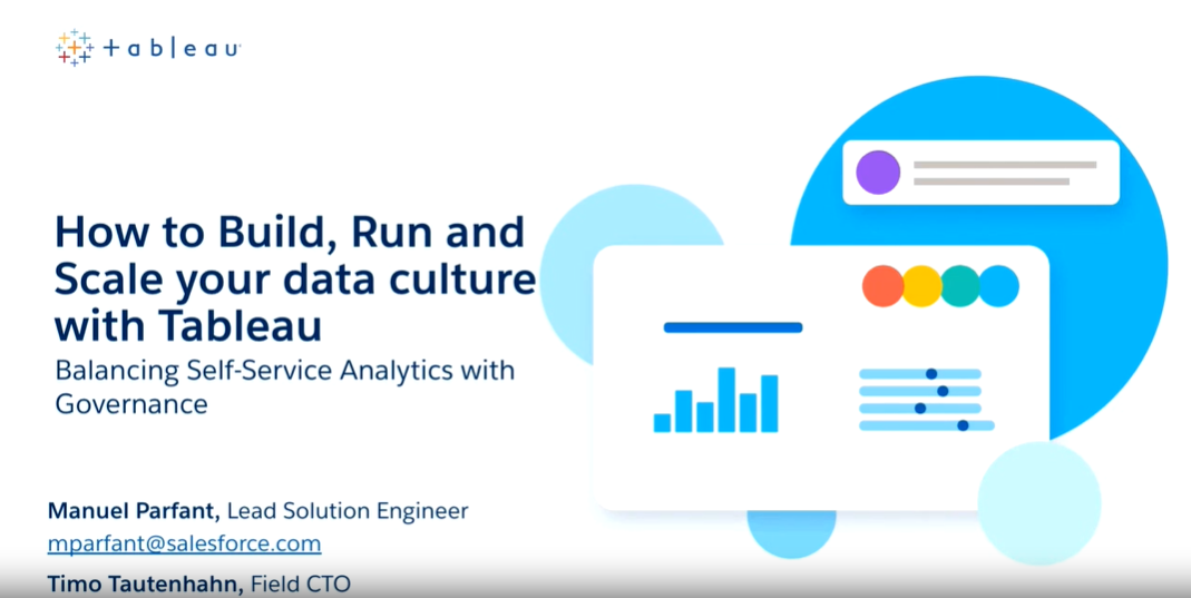 How to Build, Run, and Scale Your Data Culture With Tableau