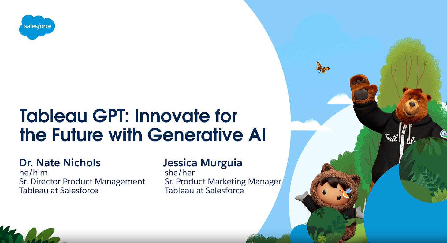 Tableau GPT: Innovate for the Future With Generative AI