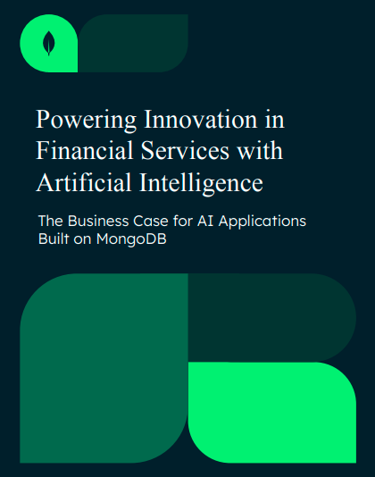 Powering Innovation in Financial Services with Artificial Intelligence