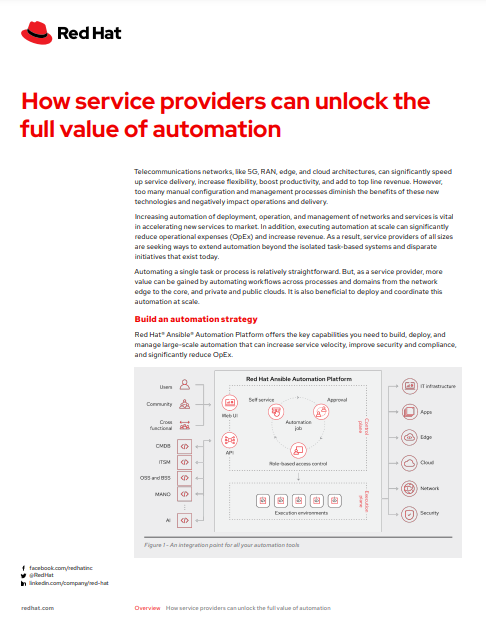 How service providers can unlock the full value of automation