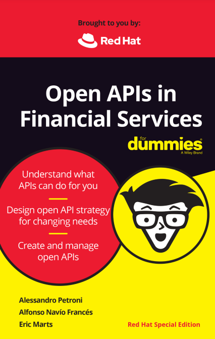 Open APIs in financial services for Dummies