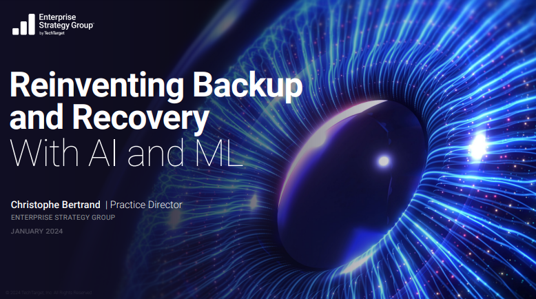 Reinventing Backup and Recovery With AI and ML