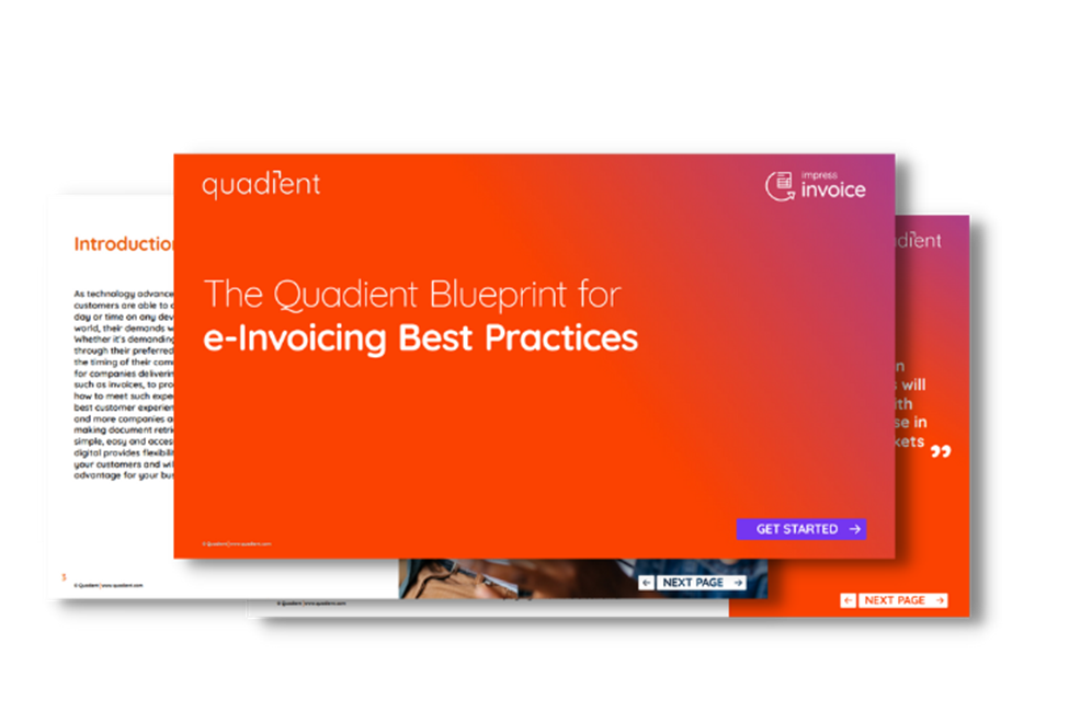 The Quadient Blueprint for e-Invoicing Best Practices