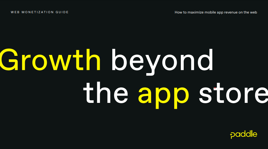 Growth beyond the app store