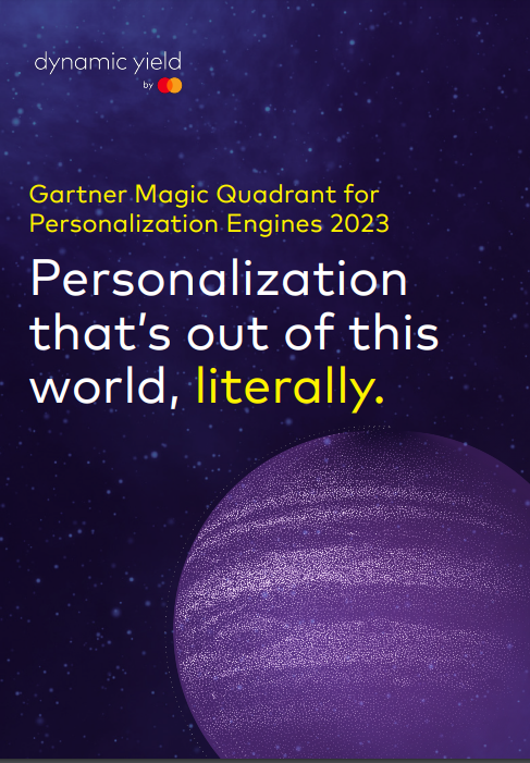 Gartner Magic Quadrant for Personalization Engines 2023