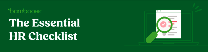 The Essential HR Checklist