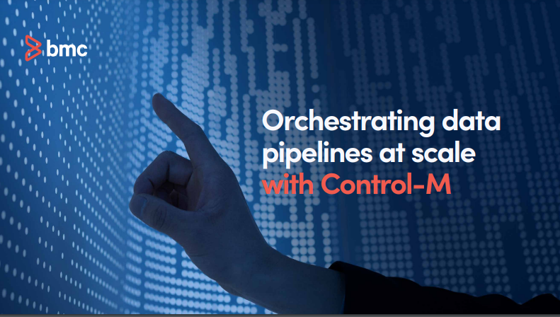 Orchestrating data pipelines at scale with Control-M