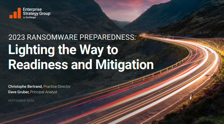 2023 RANSOMWARE PREPAREDNESS: Lighting the Way to Readiness and Mitigation