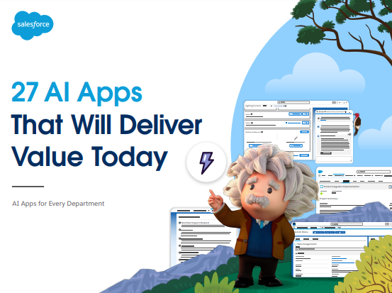 Build trusted AI apps faster with Salesforce.