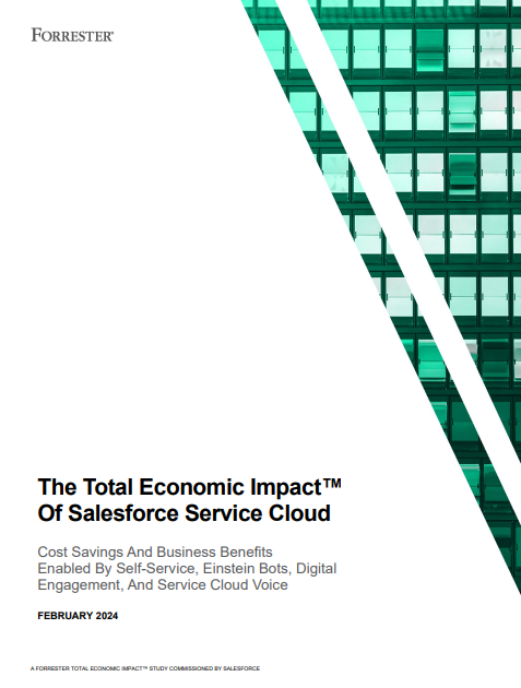 Service Cloud customers saw a 125% ROI.