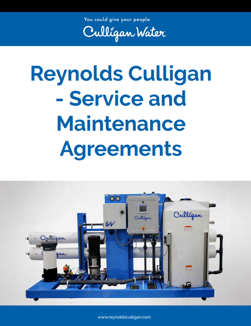 Reynolds Culligan- Service and Maintenance Agreements