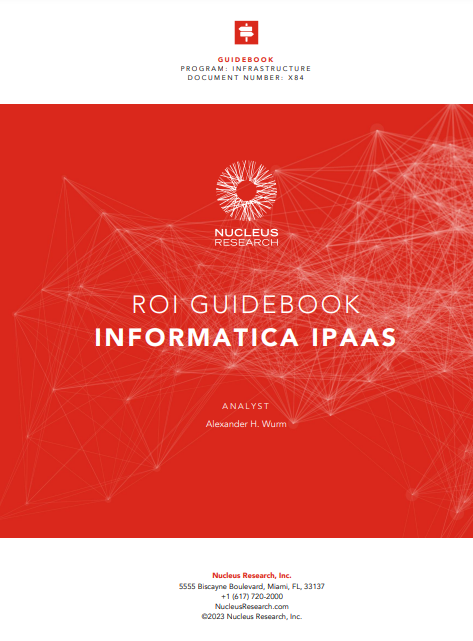 Roi guidebook informatica ipaas