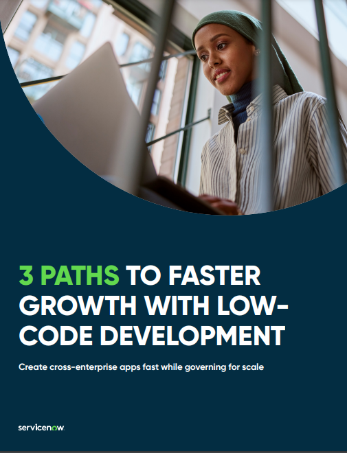 3 paths to faster growth with low-code development