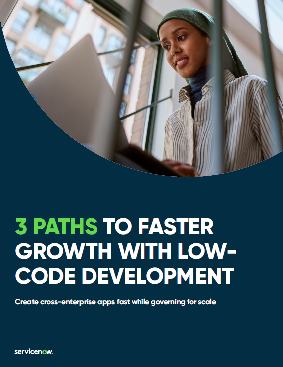 3 paths to faster growth with low-code development