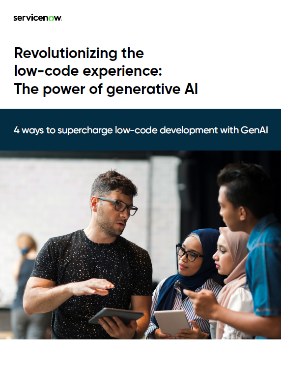 Revolutionising the low-code experience: The power of generative AI