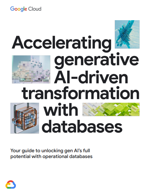 Accelerating generative AI-driven transformation with databases