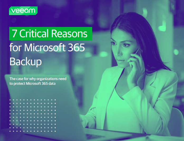 7 Critical Reasons for Microsoft 365 Backup