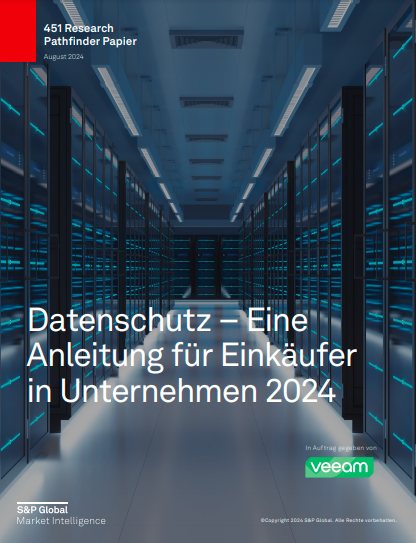 451 Research: Einkaufsführer zu Datensicherungslösungen für Unternehmen 2024