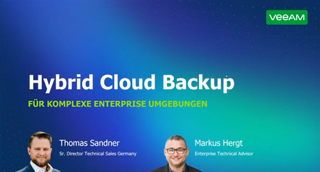 Hybrid Cloud Backups für komplexe Enterprise‑Umgebungen