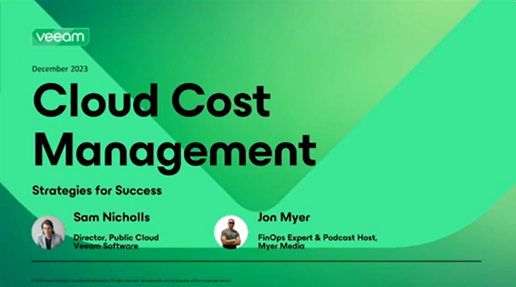 Cloud Cost Management: Key Strategies for Success (TechForge 3rd Party Webinar)