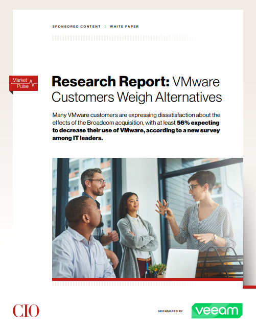 Research Report: Vmware Customers Weigh Alternatives