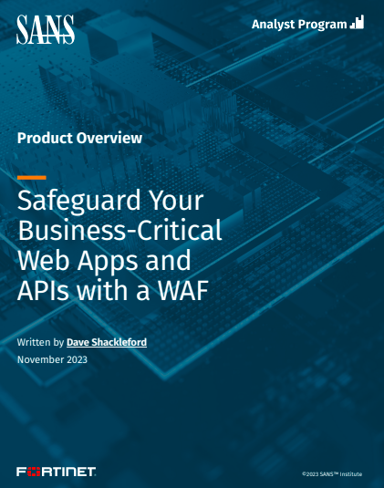 Safeguard Your Business-Critical Web Apps and APIs with a WAF