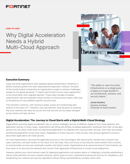 Why Digital Acceleration Needs a Hybrid Multi-Cloud Approach