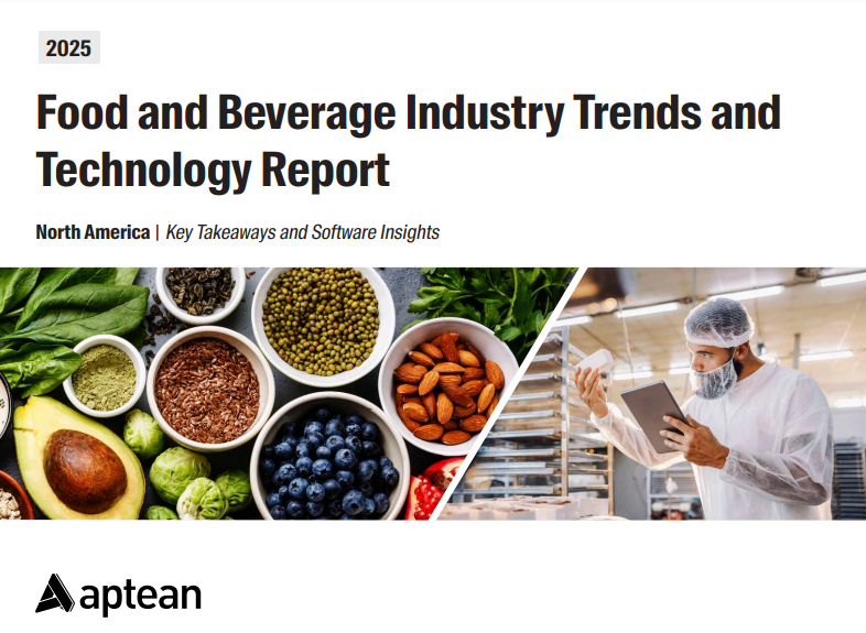 Food and Beverage Industry Trends and Technology Report