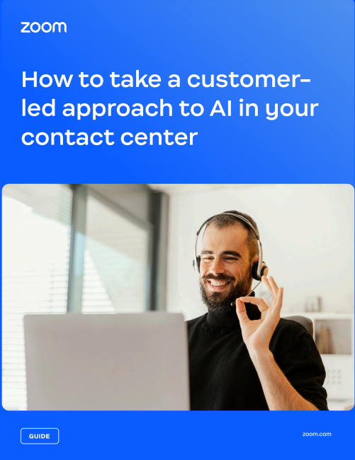 How to take a customer-led approach to AI in your contact center