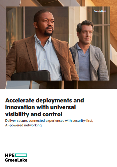 Accelerate deployments and innovation with universal visibility and control​