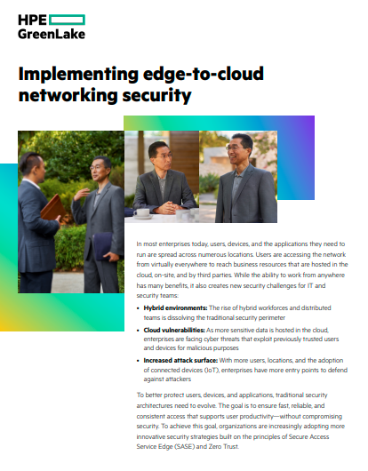 Implementieren einer Edge-to-Cloud-Netzwerksicherheit​