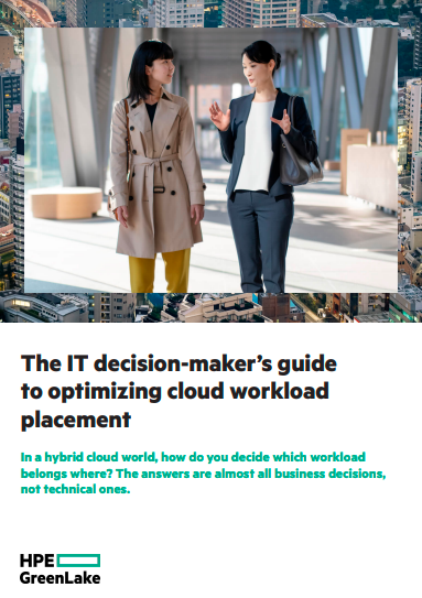 The IT decision-maker’s guide to optimizing cloud workload placement​