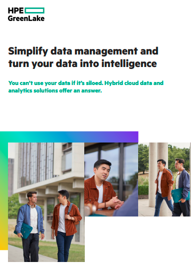 Simplify data management and turn your data into intelligence