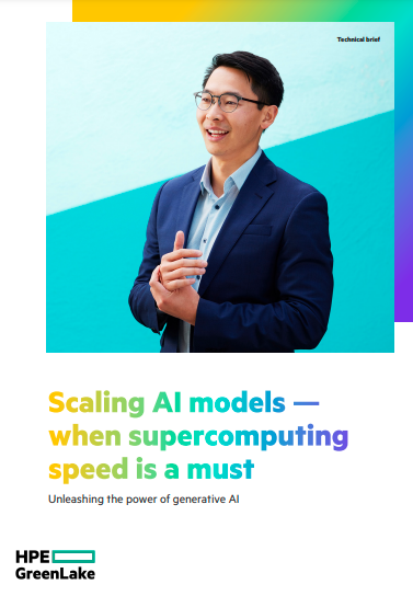 Scaling AI models: When supercomputing speed is a must​