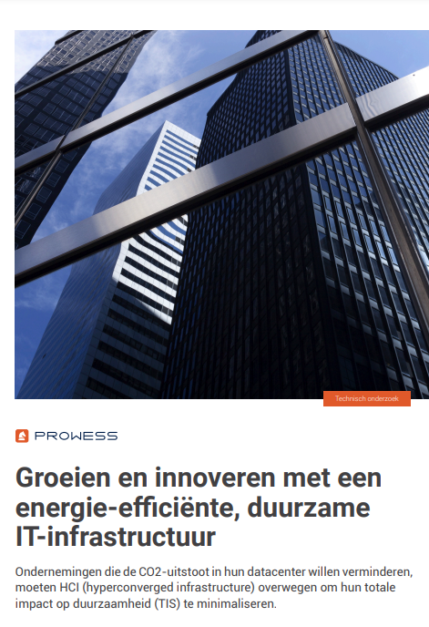 Groei en innoveer op een energie-efficiënte, duurzame IT-infrastructuur