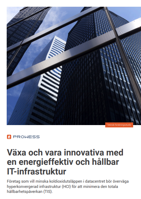 Väx och förnya på en energieffektiv, hållbar IT-infrastruktur