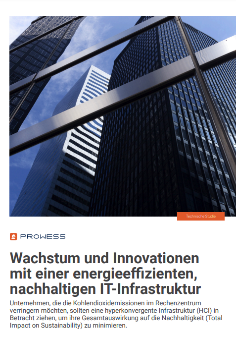 Wachsen und innovieren Sie auf einer energieeffizienten, nachhaltigen IT-Infrastruktur