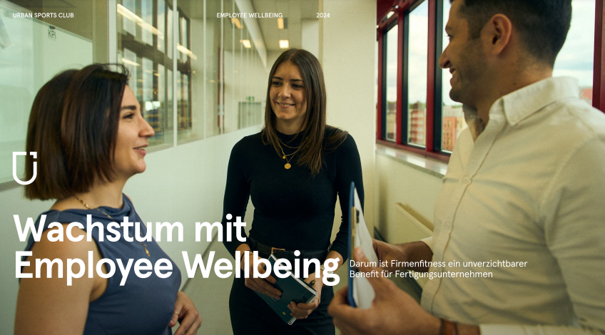 Wachstum mit Employee Wellbeing: Darum ist Firmenfitness ein unverzichtbarer Benefit für Fertigungsunternehmen