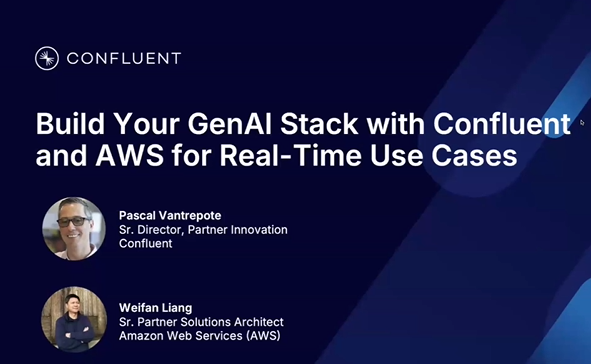 Build Advanced AI Applications with Confluent on AWS