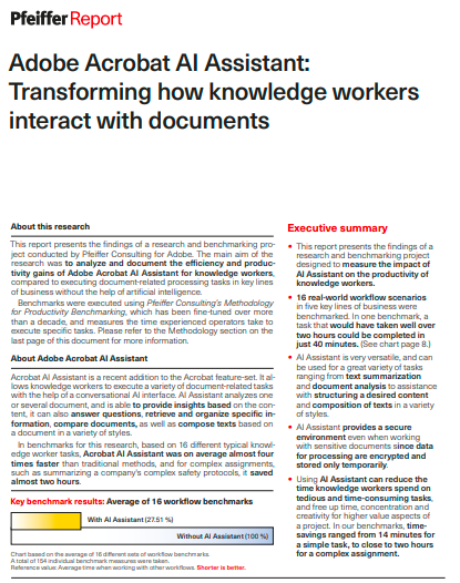 Accelerating knowledge work: The impact of AI Assistant