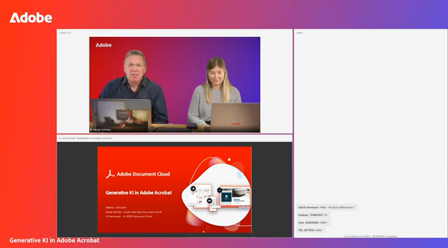Mehr Performance im Arbeitsalltag: wie Teams den KI-Assistenten von Acrobat nutzen