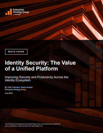 Identity security: The value of a unified platform