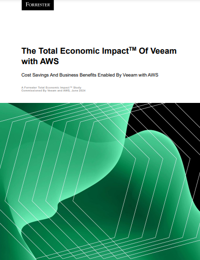 Veeam and AWS Forrester TEI Study