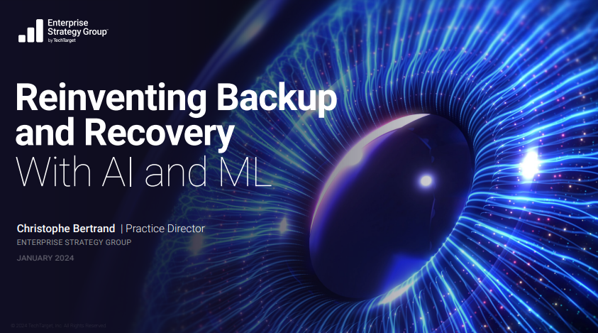 AI and ML in Backup & Recovery